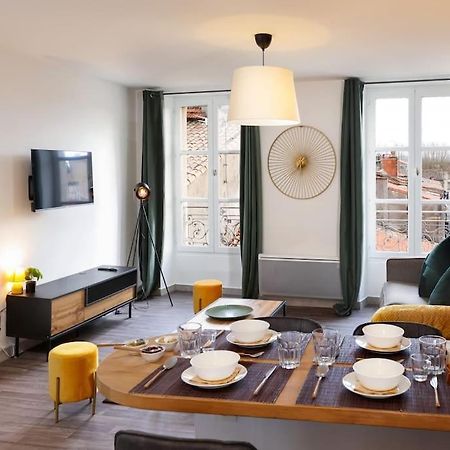 Apartamento N3 Des Etudes Duplex Hypercentre Wifi Conciergeriedamecarcas Carcasona Exterior foto